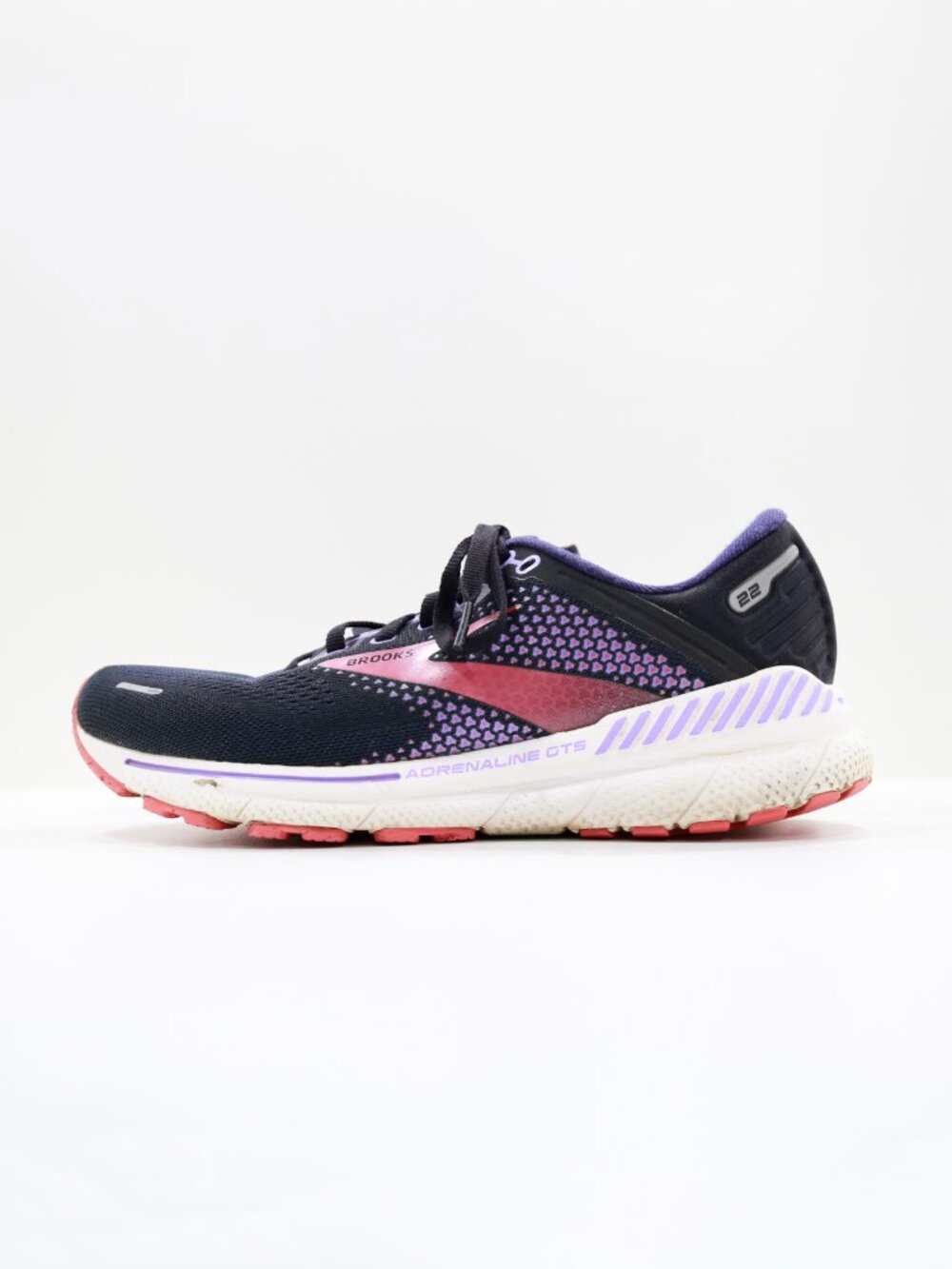 Brooks Adrenaline 22 Blue Mesh Lightweight Running Shoes - Women's 9.5 B